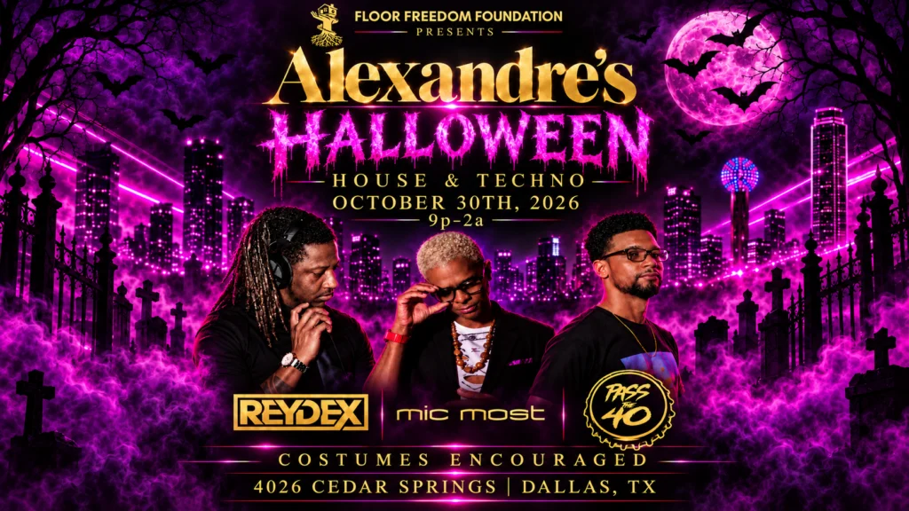 Floor Freedom Halloween takeover.